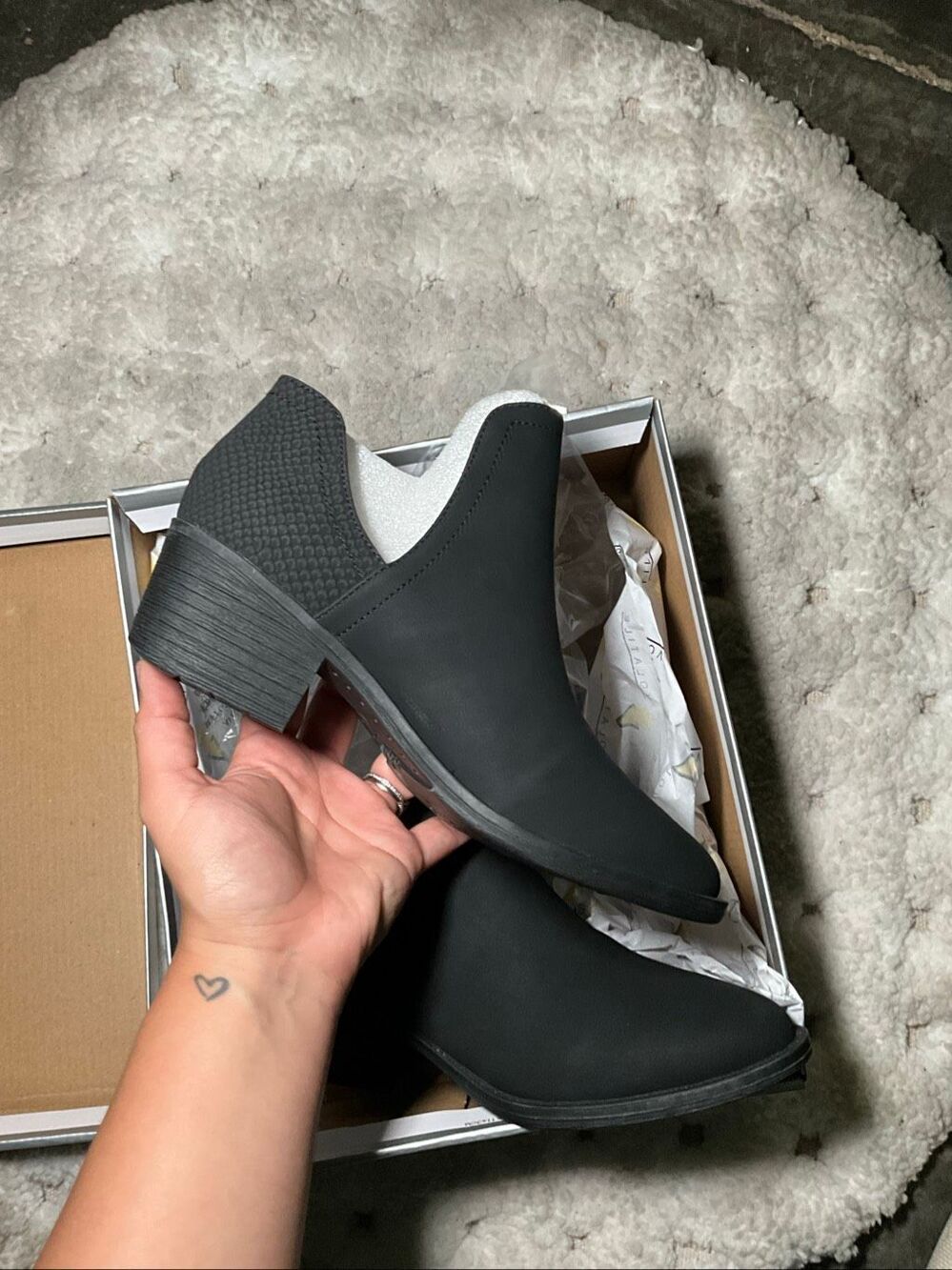 Volatile | Chronicle Suede Upper Bootie